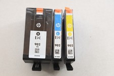 Genuine HP 902XL Ink Cartridges Black XL Cyan Yellow Genuine OEM Exp 2019 2024