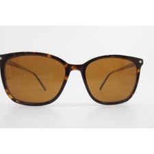Via Spiga 350-S Sunglasses Tortoise Shell Square Gold Accents 550 Zyloware 135mm