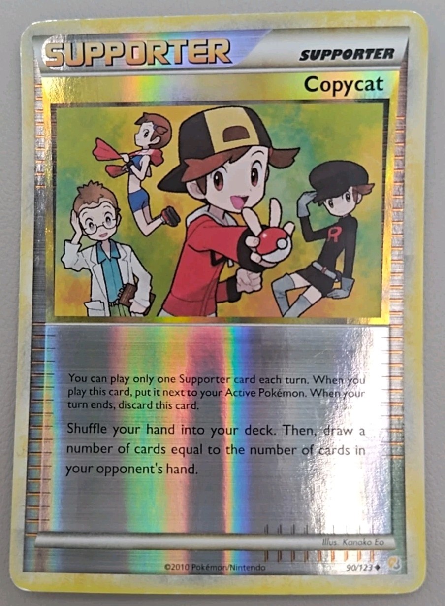 Copycat 90/123 Reverse Holo Heartgold Soulsilver Pokemon TCG - LP-