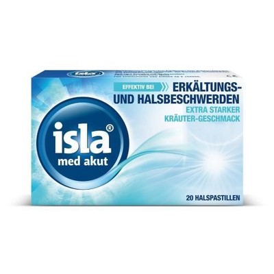 2x ISLA MED akut Pastillen 20 ST