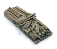 Artitec 28.125 Ladegut Alte Schwellen Resina Mehrfarbig Ho 1:87