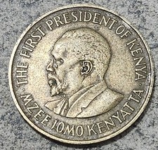 KENYA 🇰🇪 FIVE (5) CENTS COIN 1971