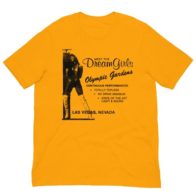 Las Vegas Strip Club T Shirt Vintage Retro Sexy Stripper Graphic Tee Men Women