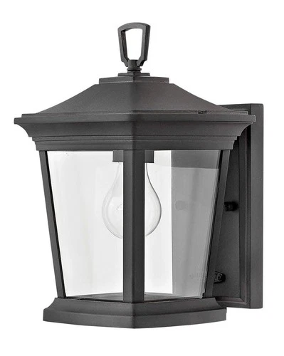 Hinkley Lighting 2368 Bromley 1 Light 11-3/4" Tall Outdoor Wall - Black - Picture 1 of 8