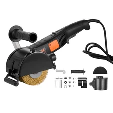 Uimoso Burnishing Polishing Machine 1300W 6-Speed Electric Metal Polisher Sander