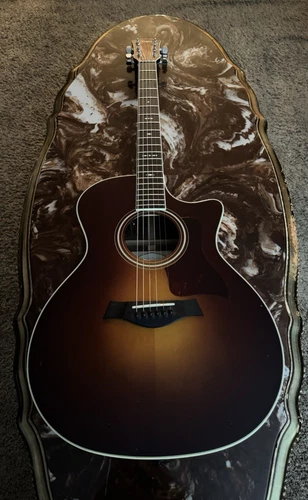2011 Taylor 714ce Acoustic guitar + Case! Cedar/Rosewood Western Sunburst Finish