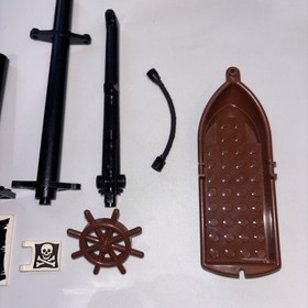 LEGO 6285 Black Seas Barracuda 1989 Pirate Ship Parts Lot Vintage