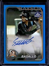 Samuel Basallo 2024 Topps Pro Debut #PD-146 Auto Blue /150