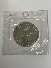 Canada 5 Dollari 1989 Maple Leaf Argento 999% 1 Oz. 