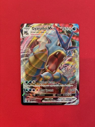 Pokémon TCG Gyarados VMAX 029/203 Full Art Holo Ultra Rare Dynamax