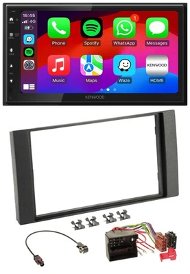 Kenwood MP3 USB DAB 2DIN Bluetooth Autoradio für Ford Fusion Transit Kuga 05-12 - Bild 1 von 4