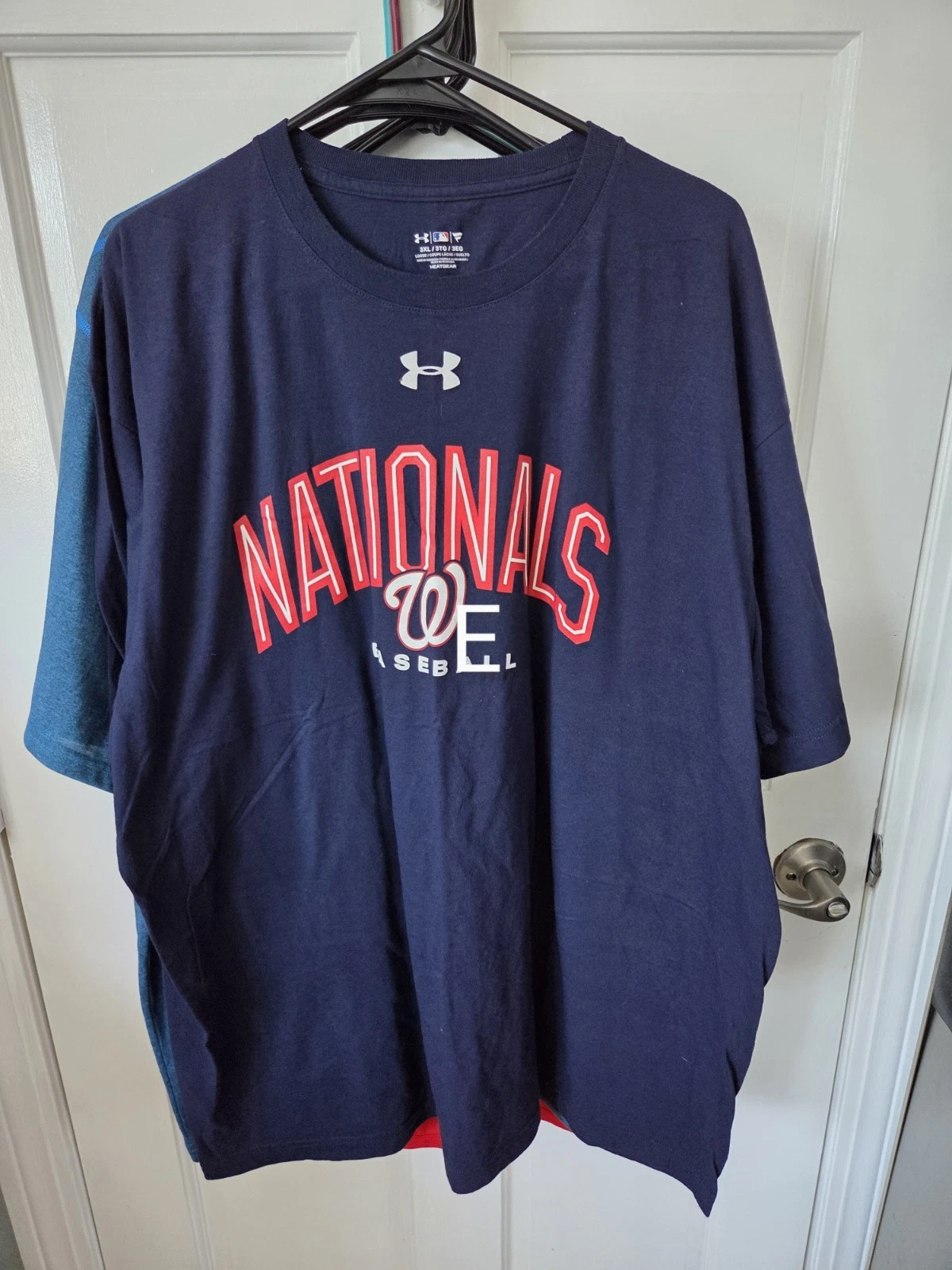 Under Armour Men Heat Guard Dry Fit Short Sleeve T-Shirt Shirt 3XL Nationals