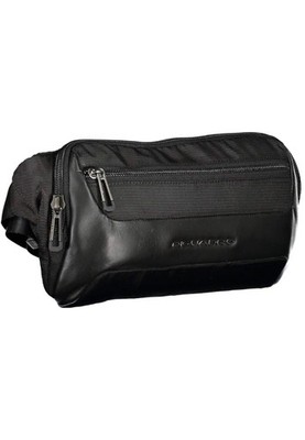 Banane Piquadro Macbeth – Noir, Homme, Cuir Et Tissu – Neuve
