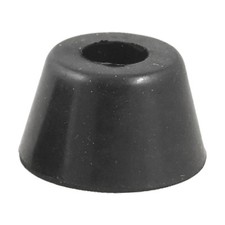 10 Pieces 25mm x 15mm Cone Shape Recessed Rubber Feet Bumpers