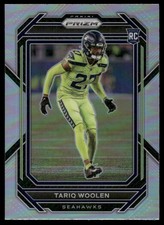 2022 Panini Prizm #349 Tariq Woolen Silver Prizm RC