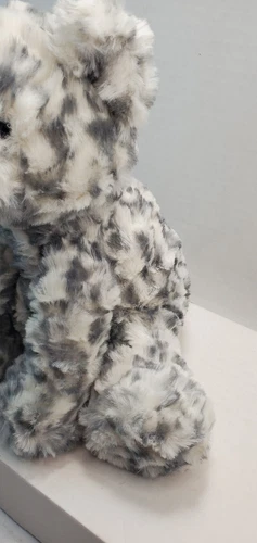 Rare Jellycat Fuddlewuddle Snow Leopard 8" - Picture 6 of 17