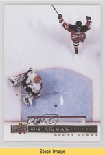 2020-21 Upper Deck SP Signature Edition Legends UD Canvas Scott Gomez READ 0qr0