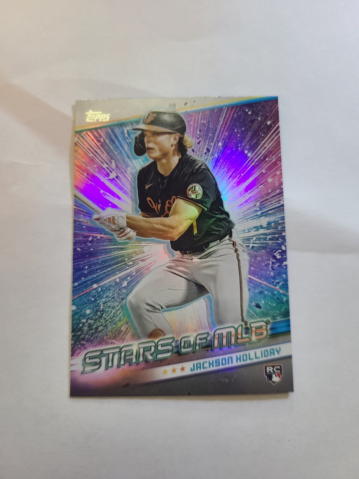 2024 Topps Update Stars of MLB #SMLB-83 Jackson Holliday RC - Orioles