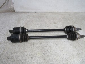19 POLARIS RZR XP 1000 TURBO FRONT AXLES  PAIR CV HALF SHAFT DRIVE STOCK OEM #9