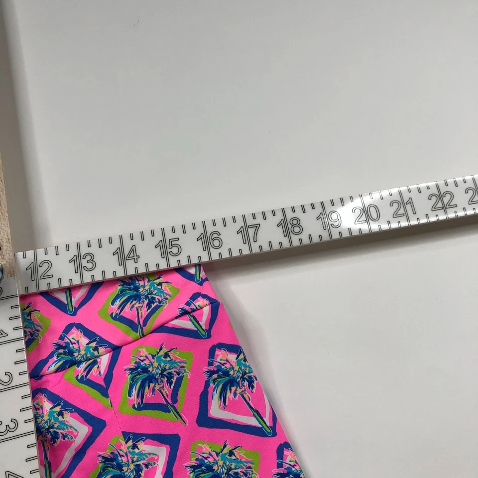 Lulu-B MED (Fit 32In) Nylon Golf Tennis Skirt Skort 6" Shorts All Over Print - Image 4 of 4