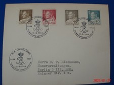 Greenland 1964 Cover with No 53 - 56