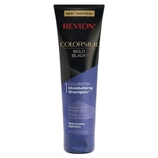 Revlon Colorsilk ColorStay Moisturizing Shampoo - BOLD BLACK 8.45 oz 