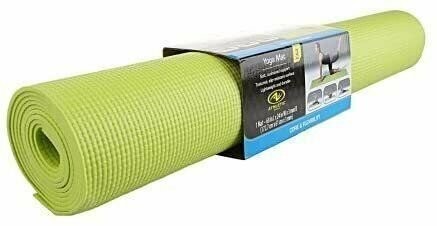 Athletic Works Non Slip Yoga Mat Exercise Training 68 x 24 Inches - Lime Green - Picture 1 of 4