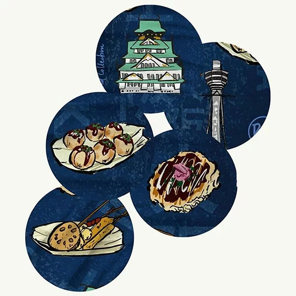 Funda Cuello Buff Original Osaka Japón Edición Limitada 502919 Foto 2 de 2