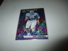 Earl Campbell 2025 Panini Mosaic Hall of Fame Purple Score Prizm #294
