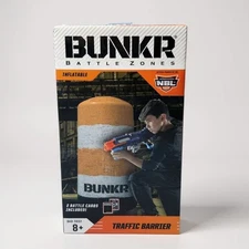 BUNKR Battle Zones Inflatable Traffic Barrier With Water Base System For Dart Bl