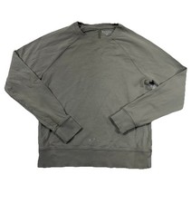 Athleta Sundown Sweatshirt Women s XXS Sage Long Sleeve Crew Neck Pullover Olive