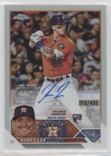 2023 Topps Chrome Rookie Auto Refractor 50/499 Korey Lee #RA-KL Auto 1fm2