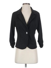 Auline Collection Women Black Blazer S