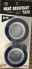 Heat Tape 2 Rolls 0.8  x54  Each High Temperature Resistant To 400 Degrees 2 Pack
