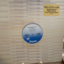 1983 ICEHOUSE Hey Little Girl 2 Mix US Promo 12" Chrysalis 4V9 42731 EX Vinyl