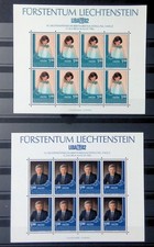 797-798 Liechtensteinische Briefmarkenausstellung LIBA 1982, Kleinbogen-Satz **