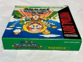 Mario&rsquo;s Tennis Virtual Boy Japan NTSC‑J New Unused Box Manual Nintendo 1995 Rare