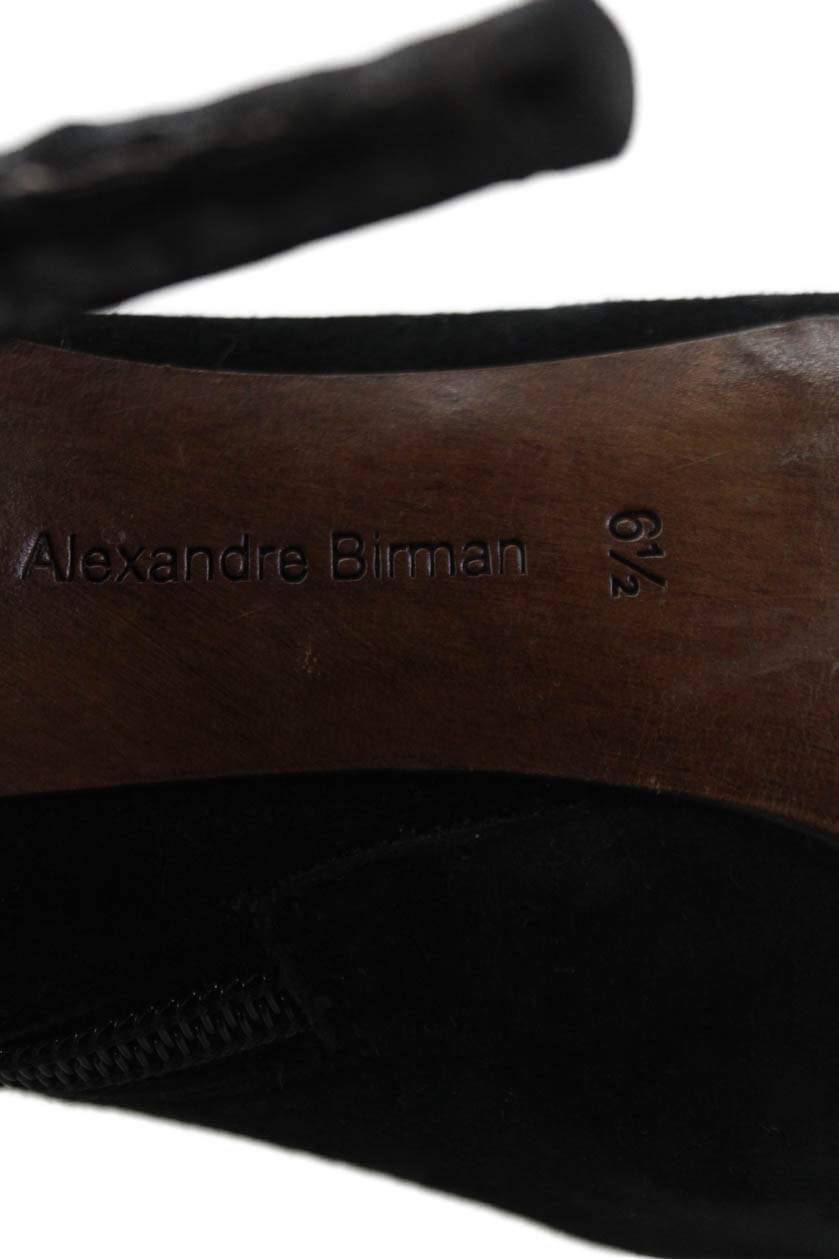 Alexandre Birman Womens Side Zip Python Skin Trim… - image 5