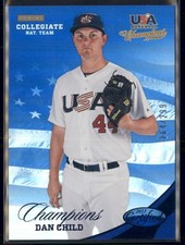 2013 Panini USA Champions - Certified Blue Dan Child #128 /299