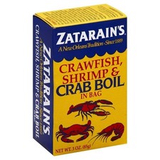 Zatarains Seasoning Crab Shrimp Boil Dry 3.0 OZ