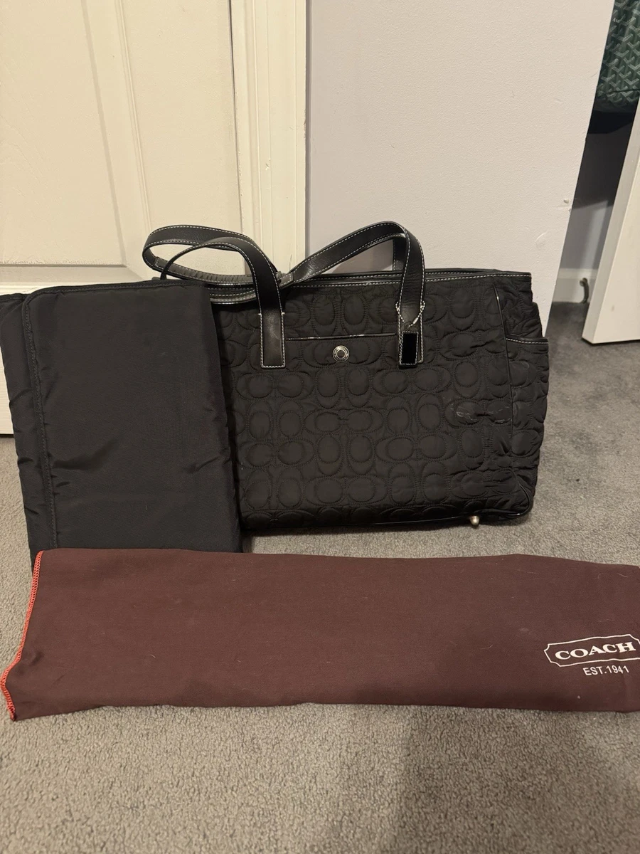 coach baby bag black products for sale | eBay