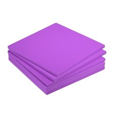 MECCANIXITY EVA Foam Sheets Purple 9.8 Inch X 9.8 Inch 10mm Thick Crafts Foam