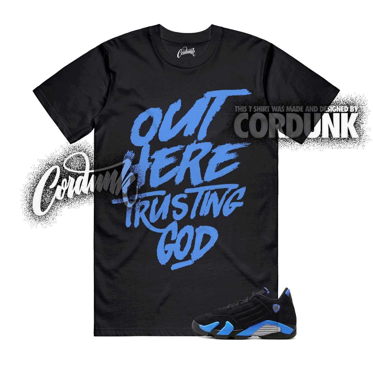 14 University Blue Black Metallic Silver UNC T Shirt Match TG | eBay