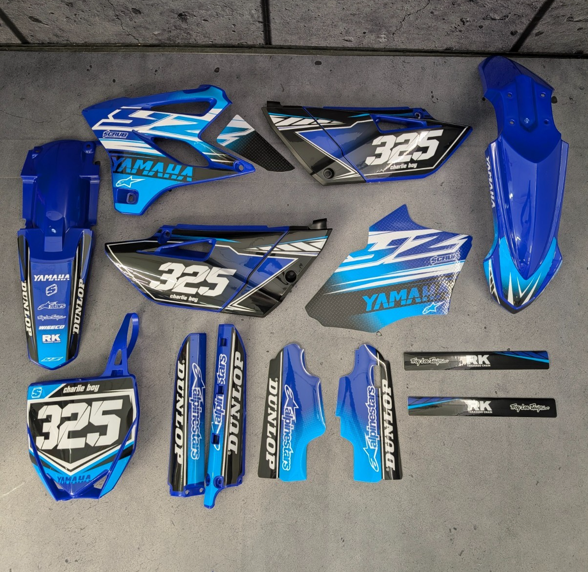 Plastics + Graphics Yamaha YZ 85 2002-2018 Restyle | Custom race
