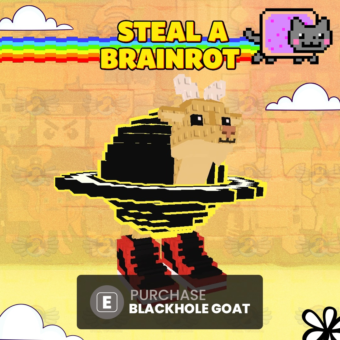 Blackhole Goat - Steal a Brainrot | eBay