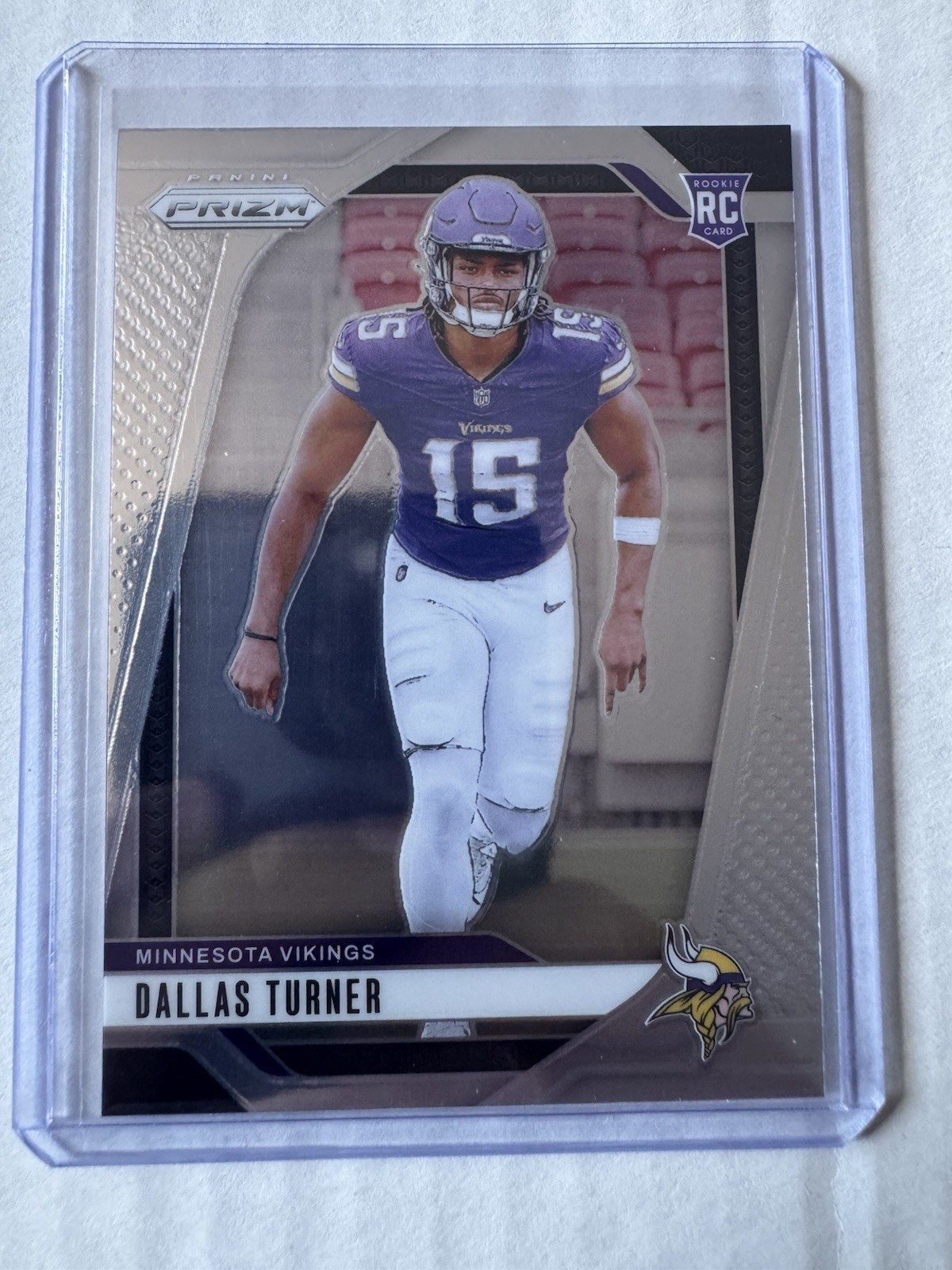 2024 Panini Prizm Dallas Turner #324 RC Vikings