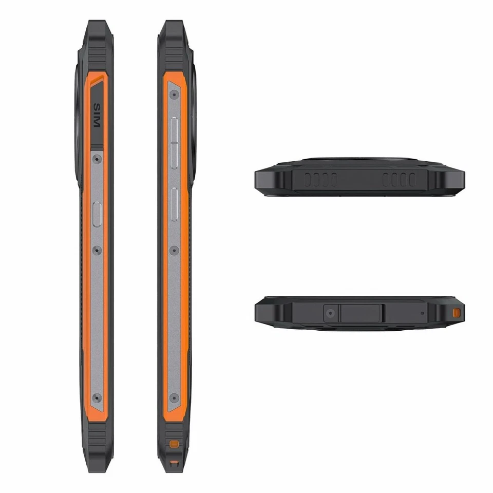 Smartphone Cubot King Kong ES 6,5" UNISOC T606 6 GB RAM 128 GB Negro , naranja - Immagine 4 di 4