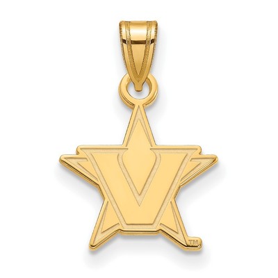 14k Gelbgold Vanderbilt U. Kleiner Anhänger