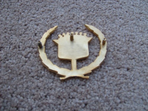 Cadillac Gold Custom Wheel Center Cap Emblem (1)/ - Bild 3 von 4