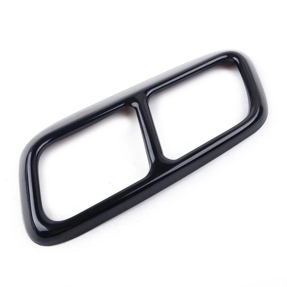 2x Black Exhaust Mufflers Cover Fit For Land Rover Range Rover Sport 2018 2019 - Image 4 of 4